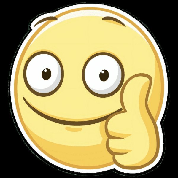 Смайл палец вверх