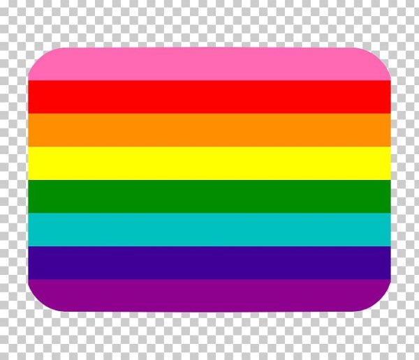 ЛГБТ флаг ЭМОДЖИ