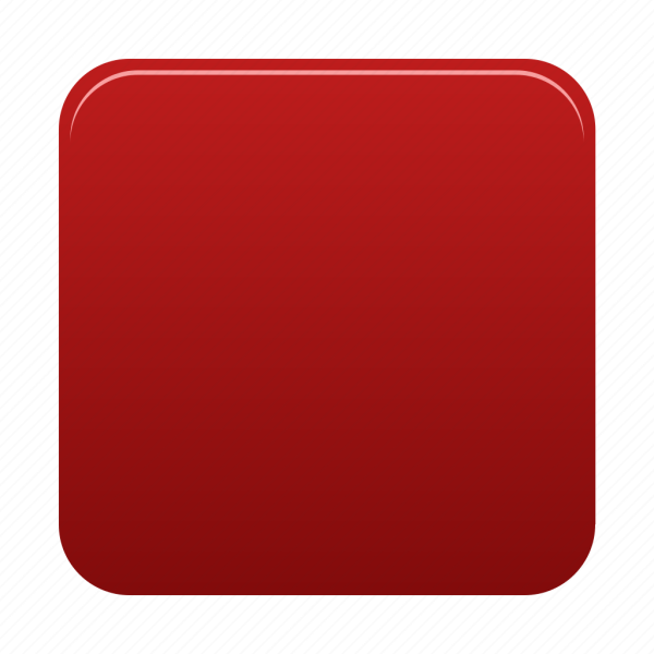 Красный квадрат с закругленными углами