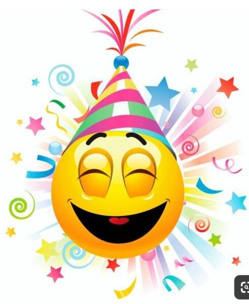 Смайлик с днем рождения