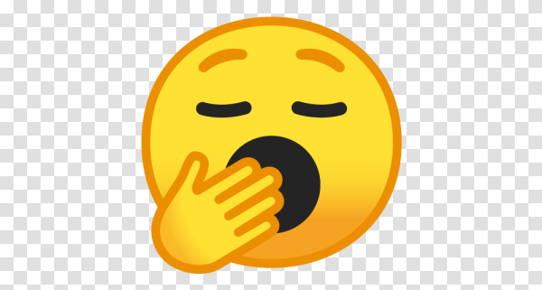 Эмодзи зевает