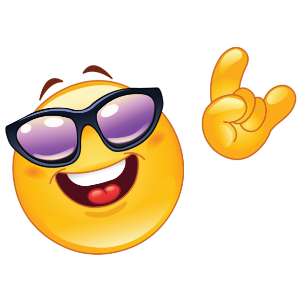 Крутой смайлик