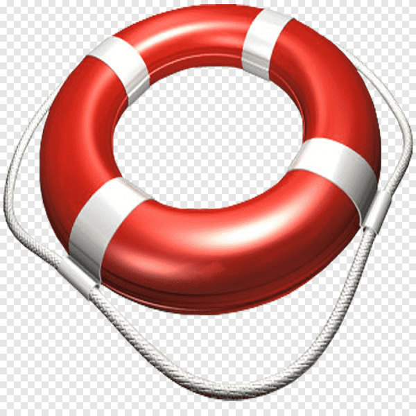 Смайлик спасательный круг