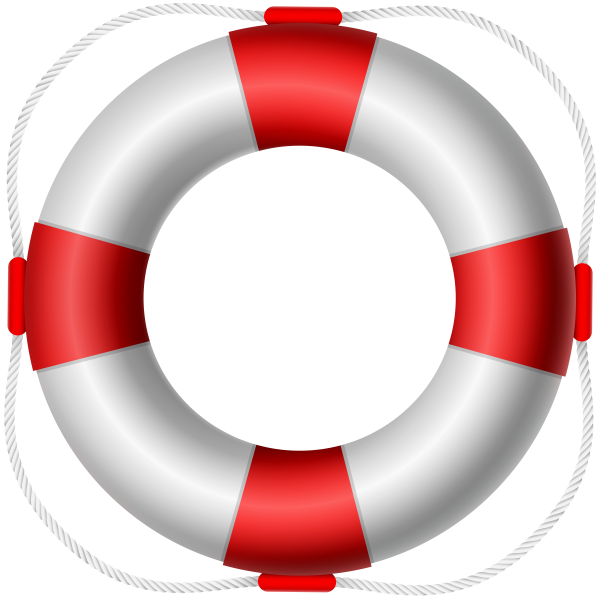 Спасательный круг на прозрачном фоне