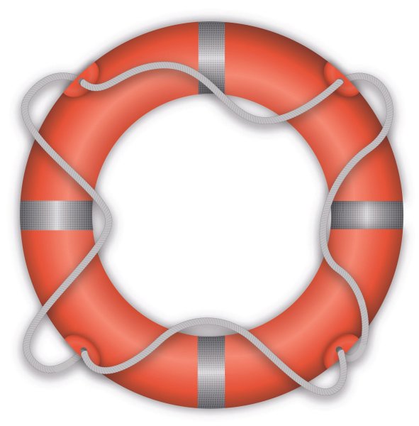 Спасательный круг векторное изображение