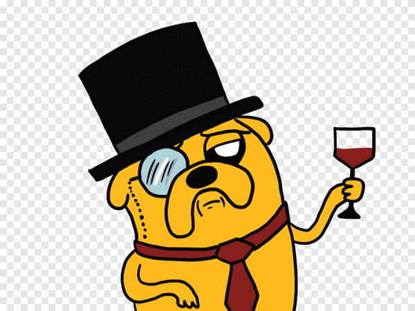 Стикер с моноклем