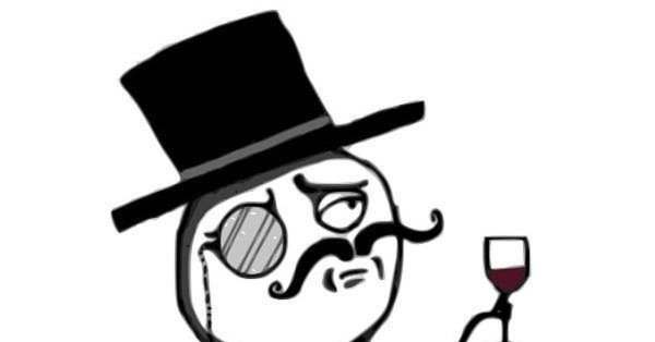 Чел с моноклем