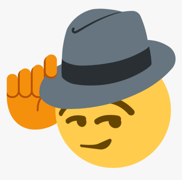 Смайлик в шляпе