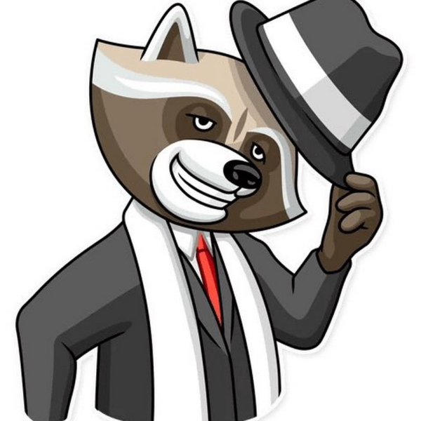 Енотик стикер