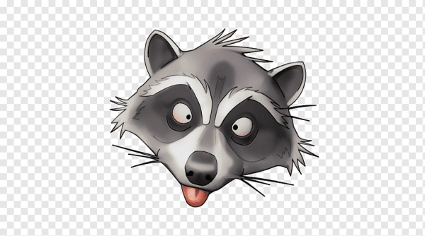 Енот Елисей Стикеры