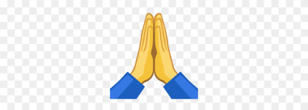 Смайлик руки молящегося