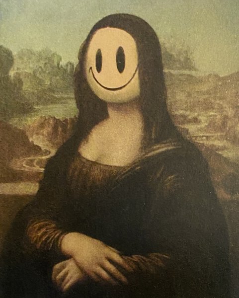 Бэнкси улыбка моны Лизы