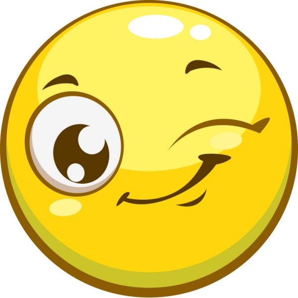 Подмигивающий смайлик