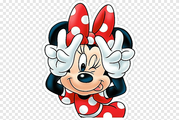 Стикеры Минни Маус