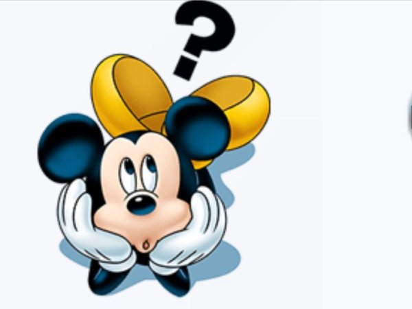 Микки Маус думает