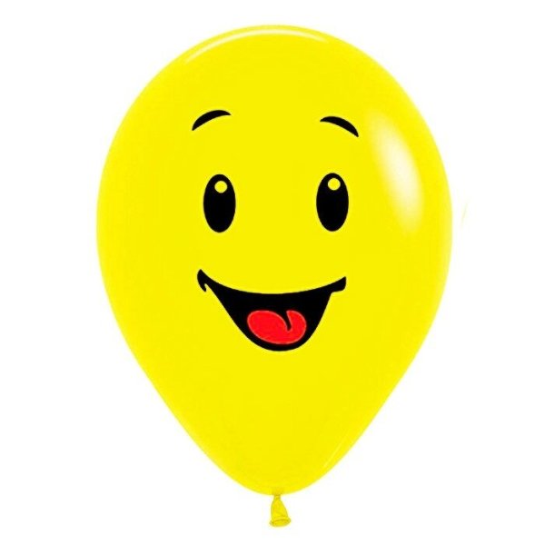 Воздушный шарик с улыбкой