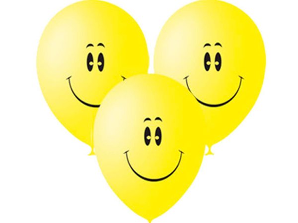 Воздушные шары смайлы