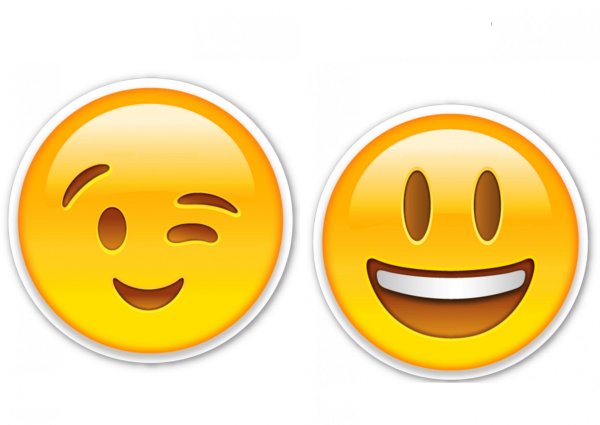 Эмодзи улыбка