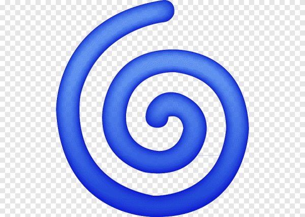 Спираль на прозрачном фоне