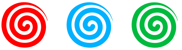 Круглая спираль