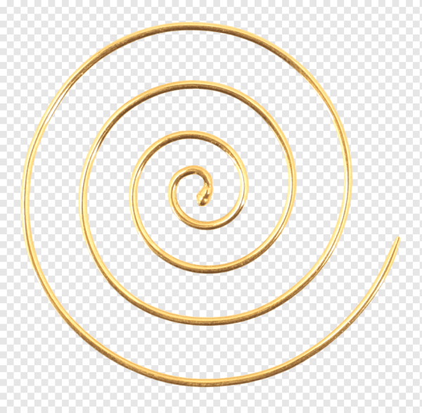 Спираль с завитушкой