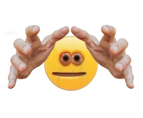 Смайлик с красными глазами