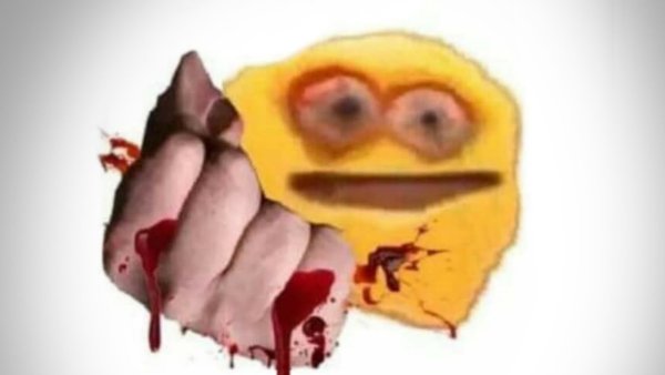 Смайлик сжимает кулак