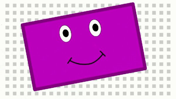 Прямоугольник с глазками