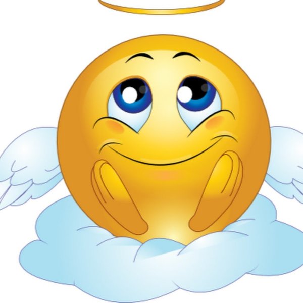 Смайлик ангел