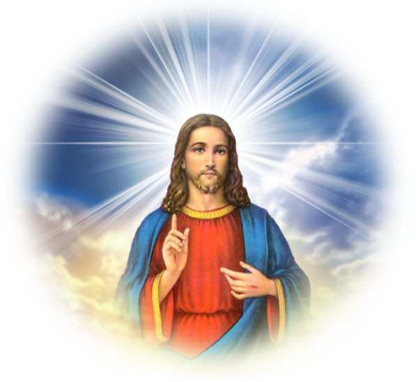 Христос на прозрачном фоне