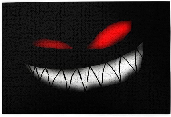 Злая улыбка демона
