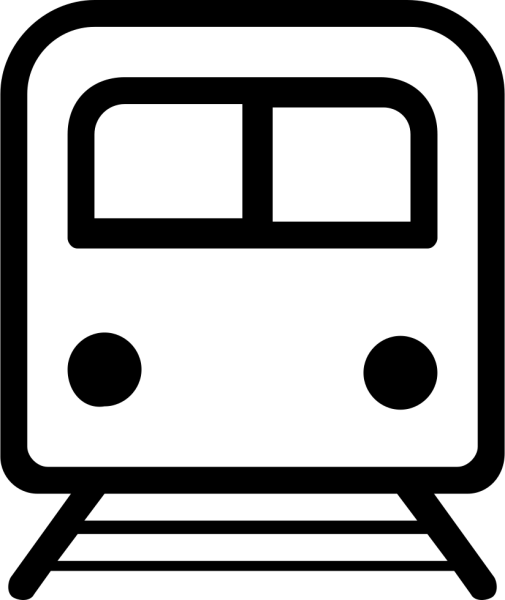 Логотип поезда метро