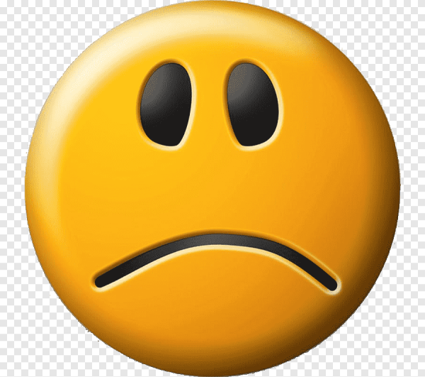 Грустный смайлик картинки