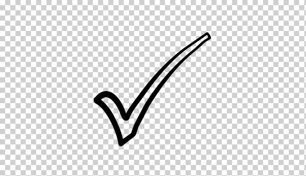 Белая галочка