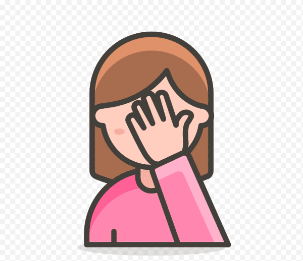 Пиктограмма стыд