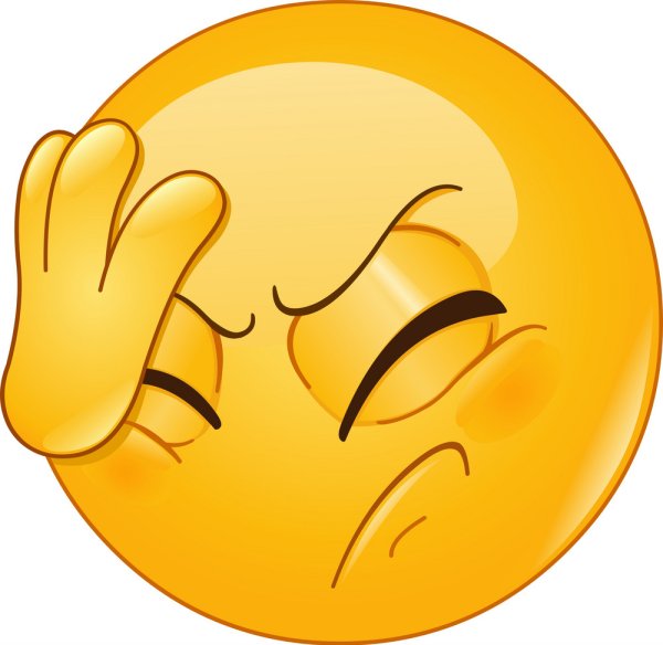 Смайлик рука лицо