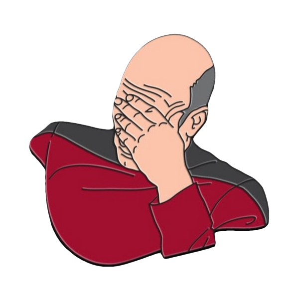 Капитан Пикард facepalm