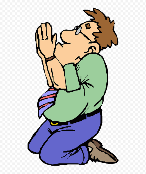 Мультяшка молится