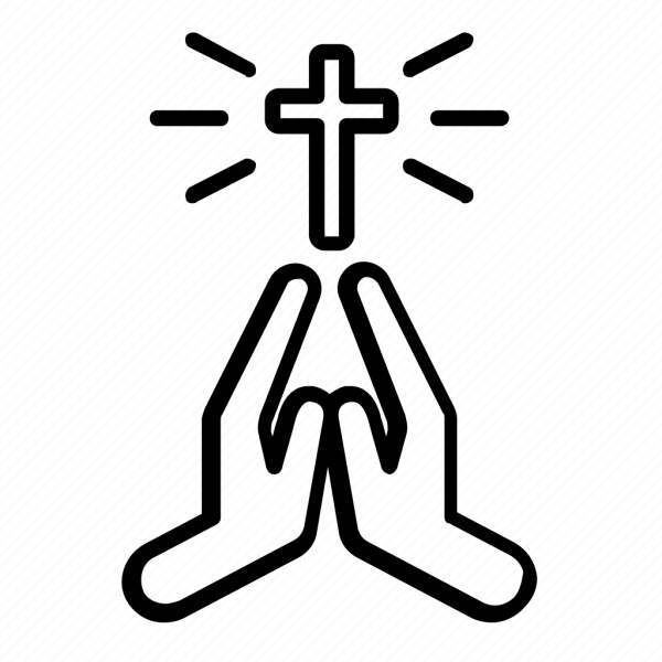 Руки молятся иконка