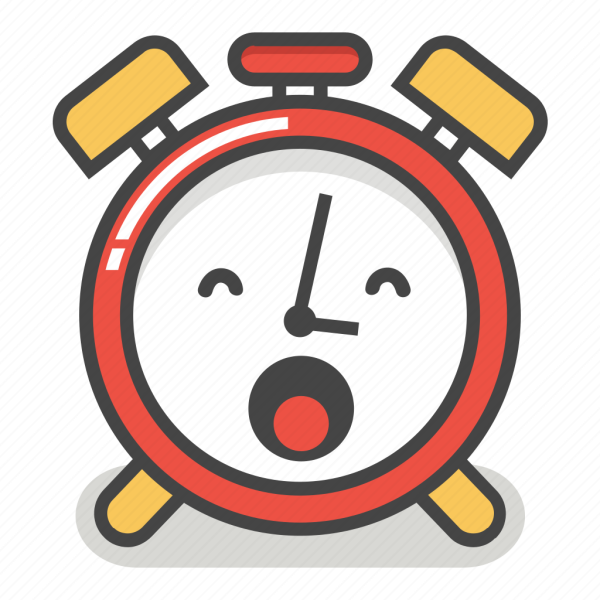 Часы стикер на прозрачном фоне