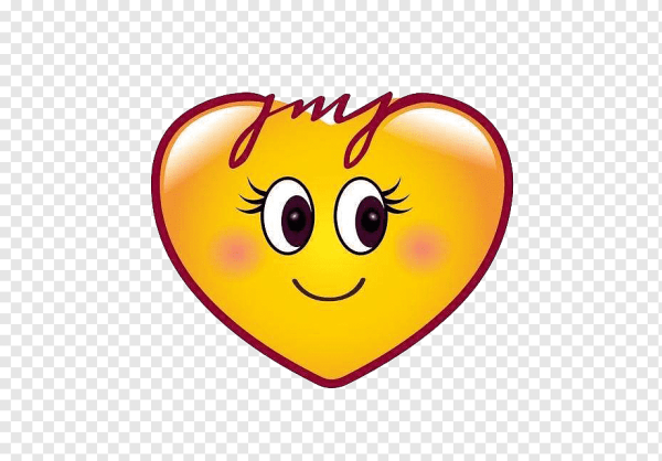 Сердечко с глазками