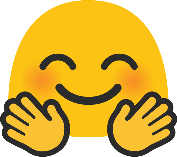 Смайлик обнимаю