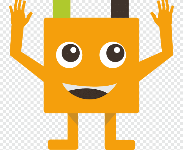 Смайлик улыбка квадратный