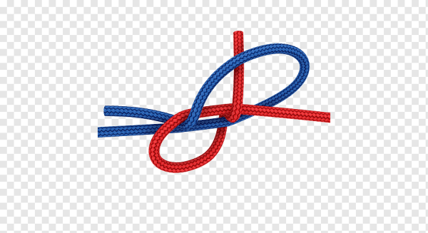 Узел на прозрачном фоне