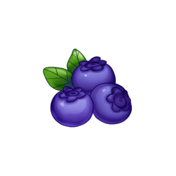 Черника мультяшная