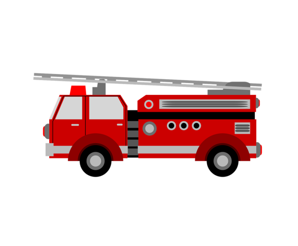 Пожарные машины мультяшные