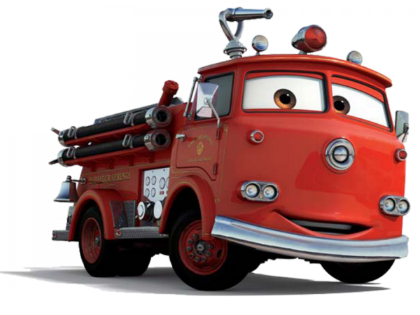 Пожарная машина анимированная