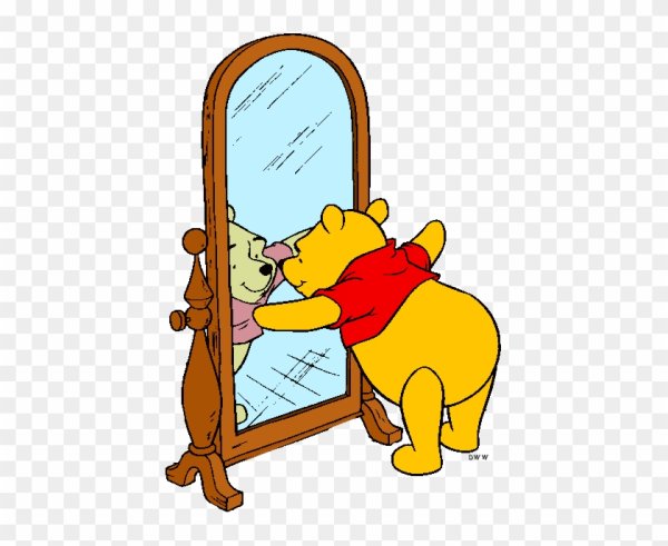 Зеркало мультяшное