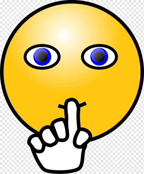 Смайлик тишина