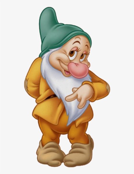 Гном Ворчун из Белоснежки